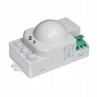 CZUJNIK RUCHU ZMIERZCHU MIKROFAL 360° DZIAŁA Z LED