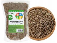 Семена конопли неочищенные, зерно-1 кг - MIGOgroup