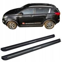 Пороговые ступени молдинги Kia Sportage 2010-2015