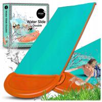 Podwójna ŚLIZGAWKA WODNA 488cm Duża Zjeżdżalnia Dla Dzieci Ślizg Wodny