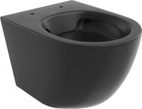 MEXEN ЛЕНА УНИТАЗ ПОДВЕСНОЙ БЕЗ ОПРАВЫ КРЕПЛЕНИЯ ЧЕРНЫЙ МАТ