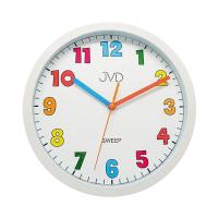JVD HA46.3 - 25cm - Zegar ścienny - Biały