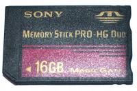 Karta pamięci 16GB SONY MEMORY STICK PRO HG DUO Magic Gate