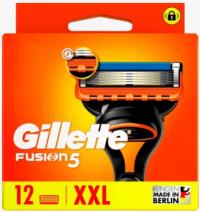 Gillette Fusion5 Wkłady wymienne / 12 sztuk nożyków - Opakowanie XXL