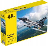 Heller 30411 F-16 Belgian Air Force Dark Falcon 1:48