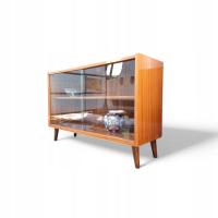 ~~ Niska Witryna pod TV PRL Retro Vintage ~~