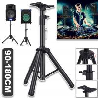 STATYW KOLUMNOWY GŁOŚNIKOWY REGULOWANY STOJAK 90-180CM NA GŁOŚNIK DO 50KG