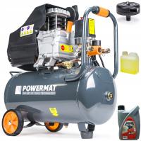 Масляный компрессор Powermat PM-KO - 24T 24 L 8 bar
