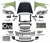 OCTAVIA 08-13 PRZÓD MASKA LAMPA ZDERZAK BŁOTNIK