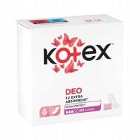 KOTEX Wkładki higieniczne Super Deo, codzienna świeżość, 52 sztuki