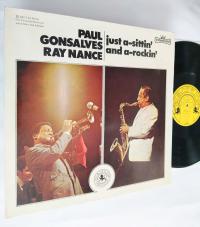 Paul Gonsalves /Ray Nance = Just A-Sittin' and A-Rockin' LP 1973