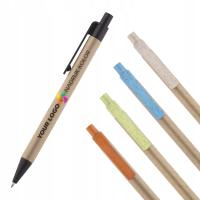 Długopis EKOLOGICZNY REKLAMOWY z nadrukiem kolorowym EKO - TIKO - 50 szt.