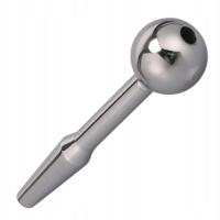Metalowy dilator do cewki moczowej penisa penis plug dla mężczyzn 6,3 cm