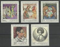 Czechosłowacja 1972 Mi 2105-2109 Czyste **