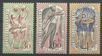 Czechosłowacja 1960 Mi 1203-1205 Czyste **