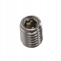 Wkręt dociskowy DIN 913 M5x5 A2 stal nierdzewna - 100 szt.