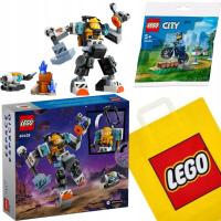 LEGO CITY 60428 KOSMICZNY MECH + LEGO 30638 + GRATIS TORBA LEGO PREZENT