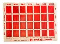 Еженедельная кассета для лекарств 4 отделения в день