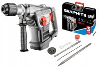 Графитовый ударный молоток SDS Max 1250w, чемодан 58G874