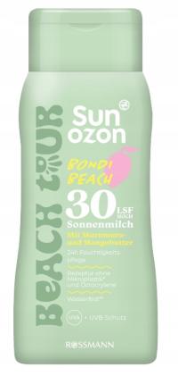 SUNOZON BEACH TOUR BONDI BEACH SONNENMILCH MLECZKO DO OPALANIA 200ml SPF30