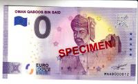 Banknot 0-euro-OMAN 2021-1Qaboos Bin Said