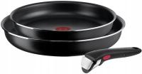 ZESTAW 2 PATELNI TEFAL INGENIO EXTRA 24 I 28 CM + RĄCZKA GAZ