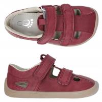 Sandałki, kapcie 3F Barefoot Elf Summer burgund
