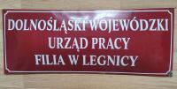 Szyld Legnica Urząd Pracy nie PRL ciekawostka