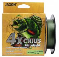 PLECIONKA JAXON CRIUS 4X ULTRALIGHT ARMY GREEN 0,042mm 150m 1szt