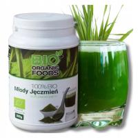 Młody jęczmień BIO Organic Foods sproszkowany sok ekologiczny 300 g proszek