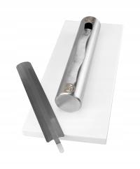 Biokominek wolnostojący Stainless Biały Połysk