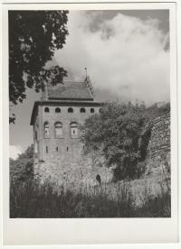 STARGARD. Brama Pyrzycka -widok boczny -wrzesień 1953