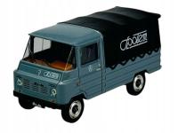 DAFFI ŻUK Z PLANDEKĄ SZARY SPOŁEM PRL METAL