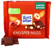 Молочный шоколад орехи хлопья Ritter SPORT Knusper Nuss 100г