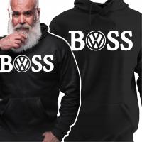 VOLKSWAGEN BOSS BLUZA Z KAPTUREM FAN VW GOLF PASAT