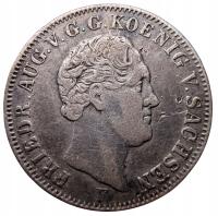 NumisMATI D3148 1/6 talara 1846 Fryderyk August, srebro