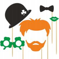 ФОТОГАДЖ для фотобудки Saint Patrick mix x6