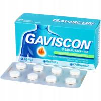 GAVISCON лекарство от изжоги рефлюкс 48 жевательных таблеток