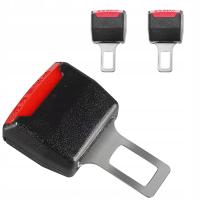 Przedłużka pasa bezpieczeństwa czarna uniwersalna 2x