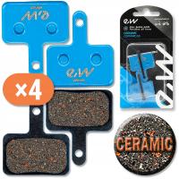 Klocki hamulcowe do Kugoo KUKIRIN G2 Master|G3 Pro|G4|G2 160mm|CERAMICZNE