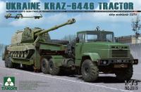 TAKOM 2019 1:35 Ukraine KrAZ-6446 Tractor w/ ChMZAP-5247G Semi-Trailer