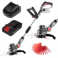 GRAPHITE PODKASZARKA KOSA AKUMULATOROWA + AKUMULATOR 4 AH + ŁADOWARKA