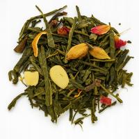 Herbata Zielona Liściasta Zimowa Herbata Zielona aromatyczna 100g Boswena