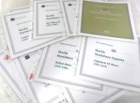 Komplet folderów do monet SSA - 23 sztuki