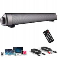 GŁOŚNIK SOUNDBAR GAMINGOWY DO KOMPUTERA MINI JACK 3,5mm AUX/RCA USB