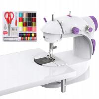 МИНИ-ШВЕЙНАЯ МАШИНА ПОРТАТИВНАЯ ПОЛУАВТОМАТИЧЕСКАЯ ДЛЯ ТОЛСТЫХ ТКАНЕЙ И ДЖИНСОВОЙ ТКАНИ