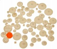 Набор из 64 зубчатых колес для модельеров