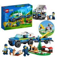 ZESTAW LEGO City 60369 Szkolenie psów policyjnych w terenie + TORBA LEGO