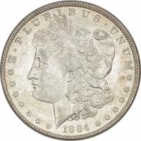 16.fu.USA, 1 DOLAR 1884