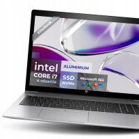 Srebrny laptop HP EliteBook 850 iNTEL i7 4×4GHz! 15,6
